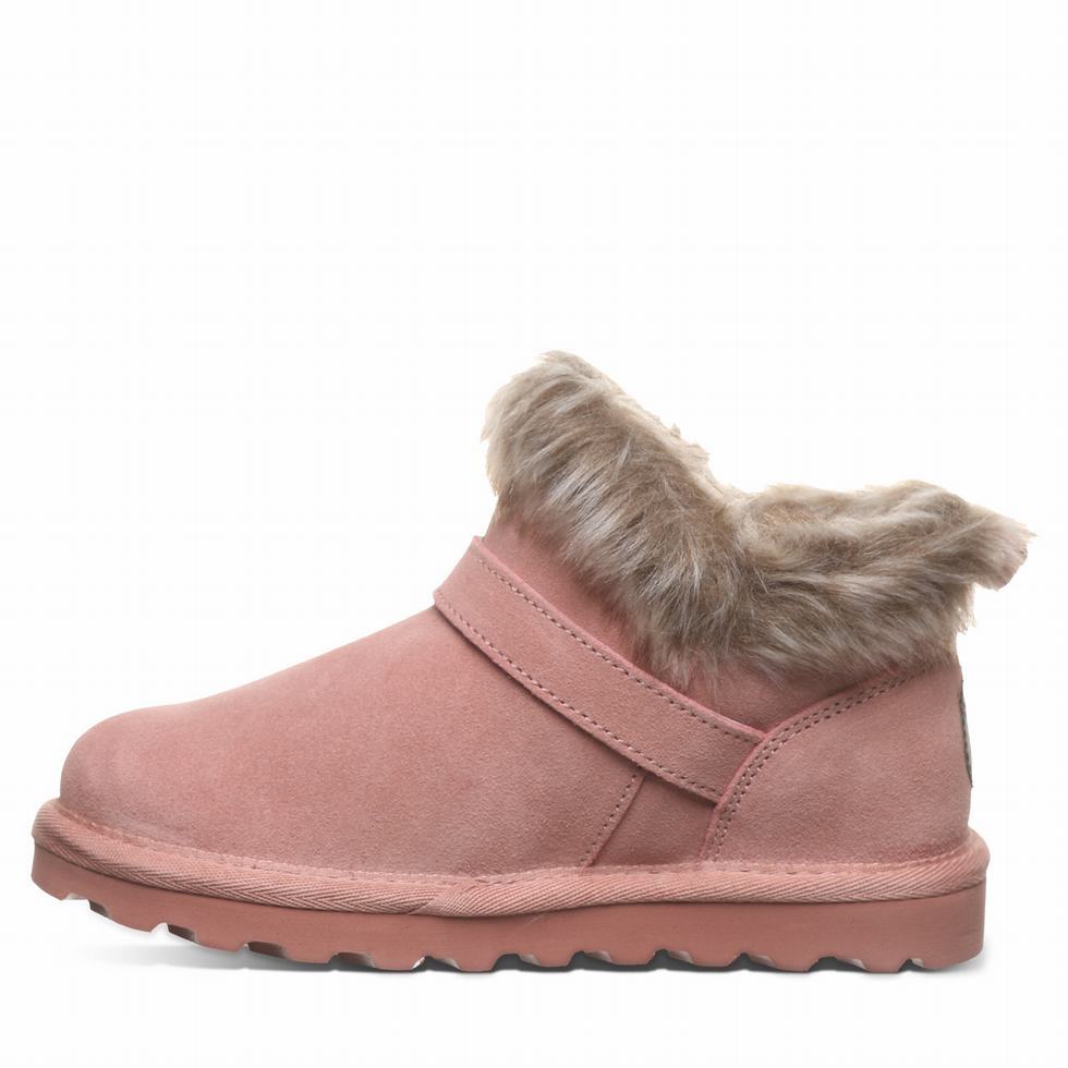 Kozaki Dziecięce Bearpaw Jasmine Youth Różowe | VSY1377VM