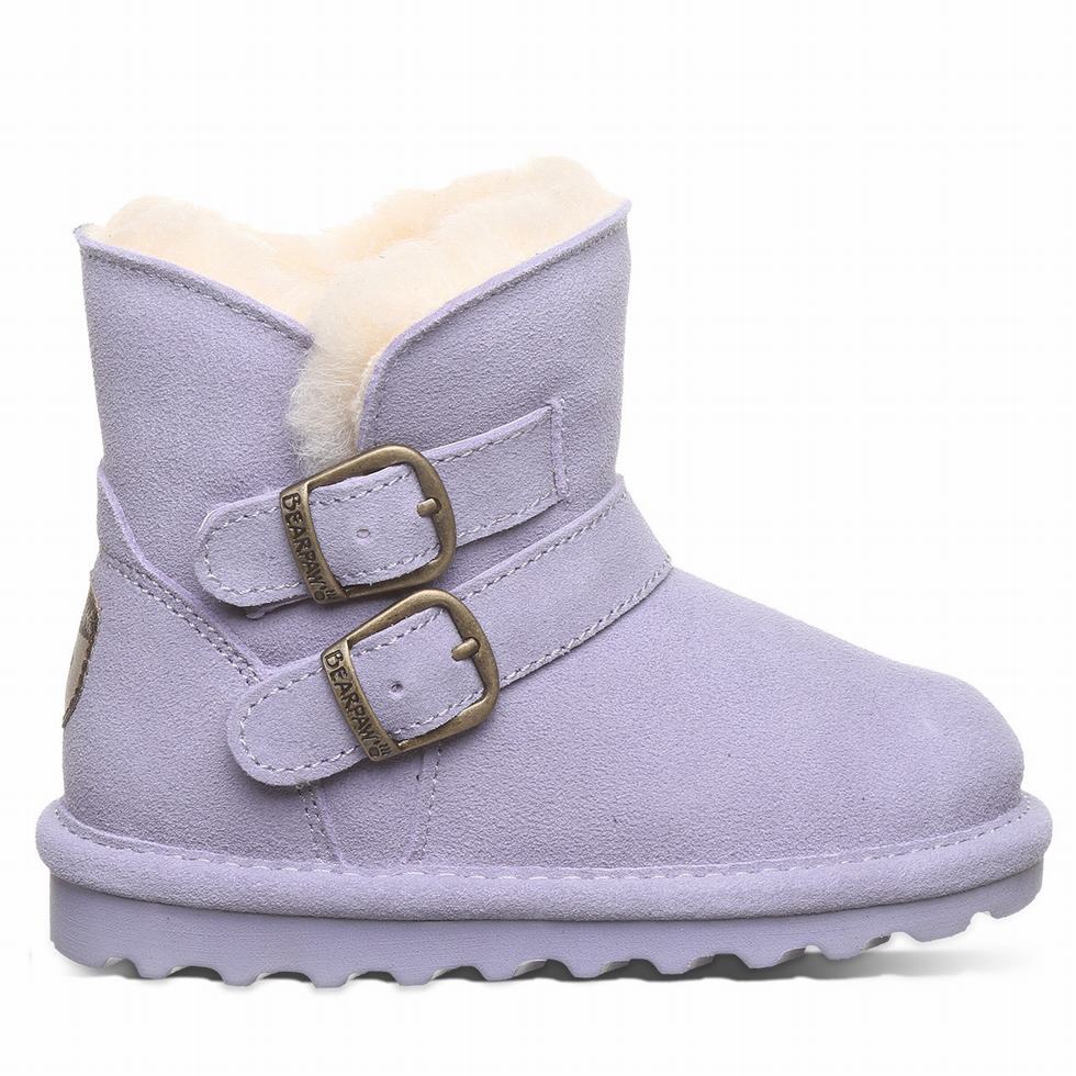 Kozaki Dziecięce Bearpaw Katya Toddler Fioletowe | VMI3272OL