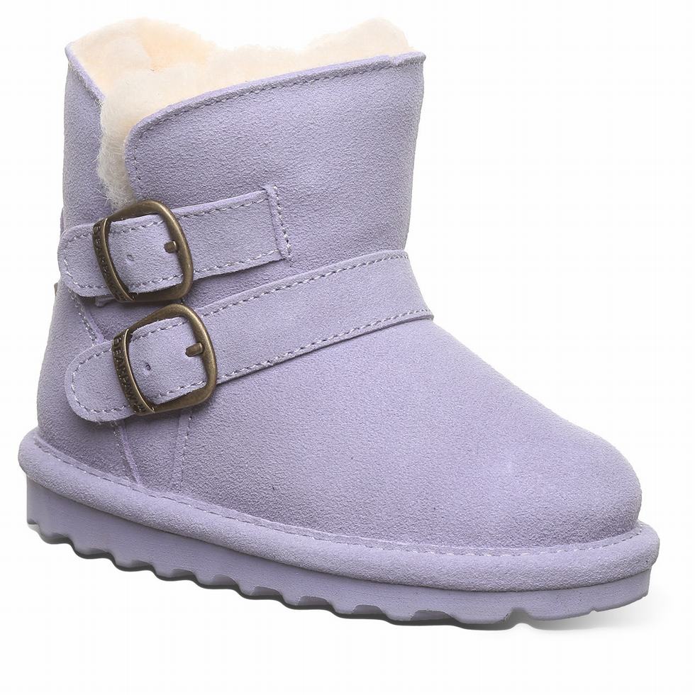 Kozaki Dziecięce Bearpaw Katya Toddler Fioletowe | VMI3272OL