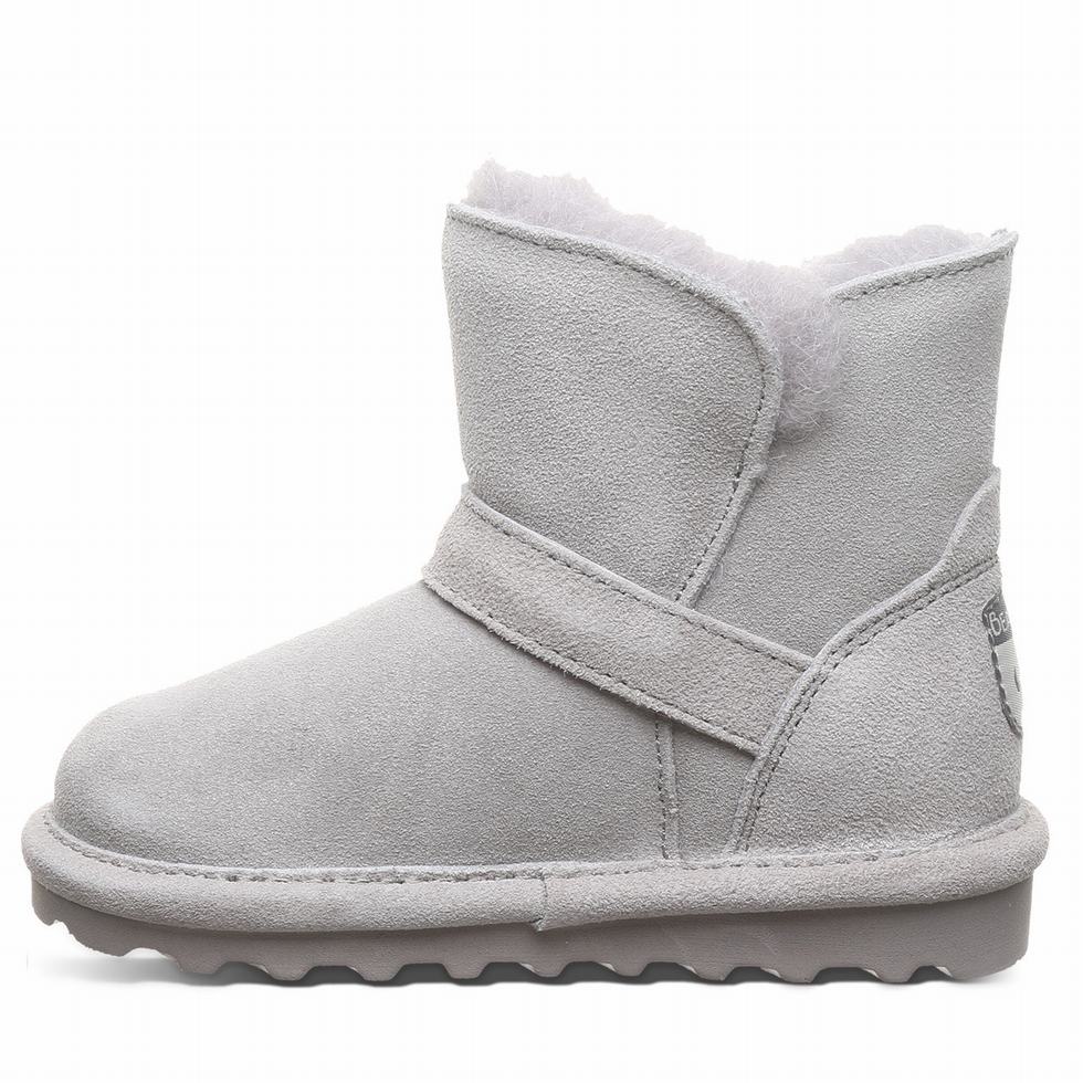 Kozaki Dziecięce Bearpaw Katya Toddler Szare | NTK6349DT