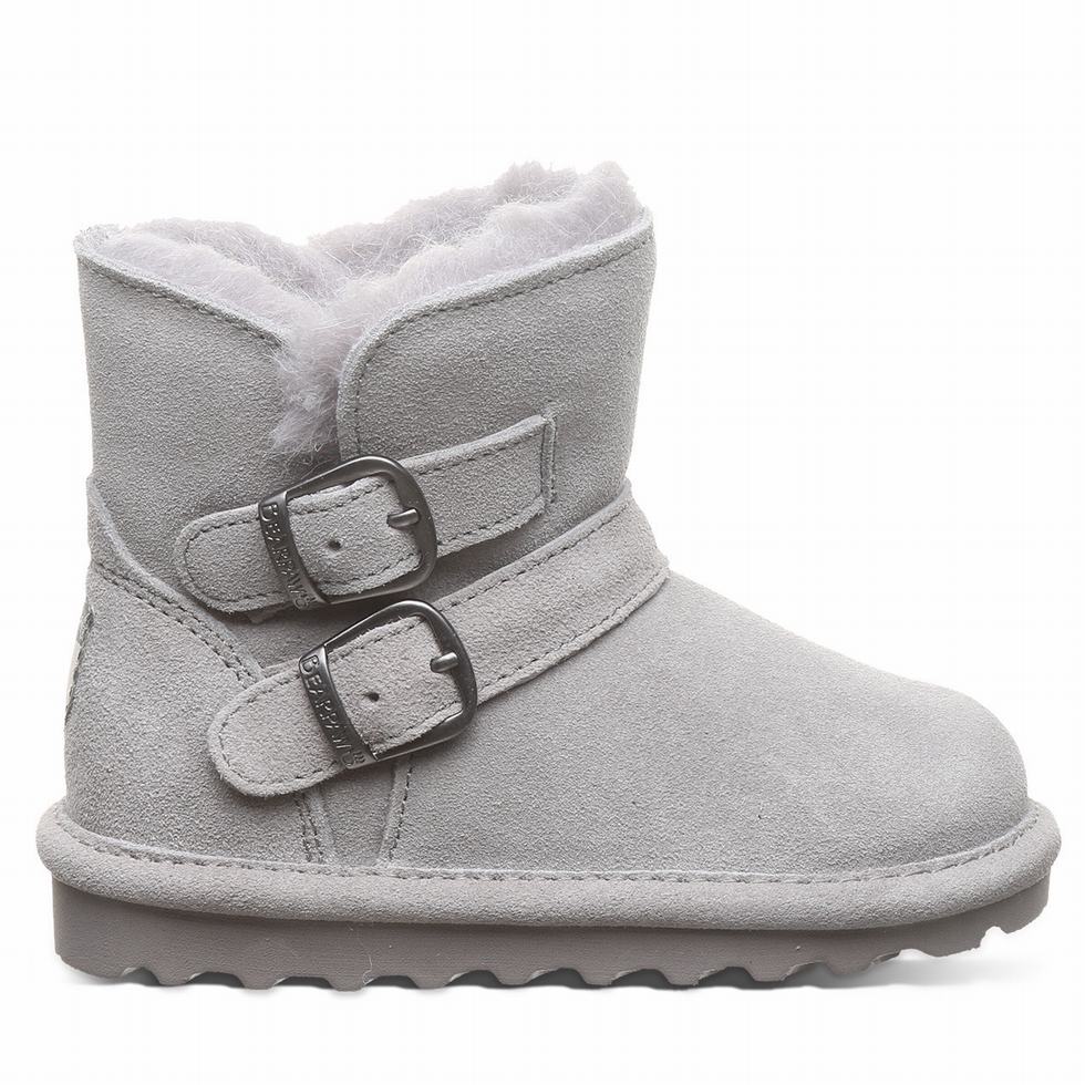 Kozaki Dziecięce Bearpaw Katya Toddler Szare | NTK6349DT