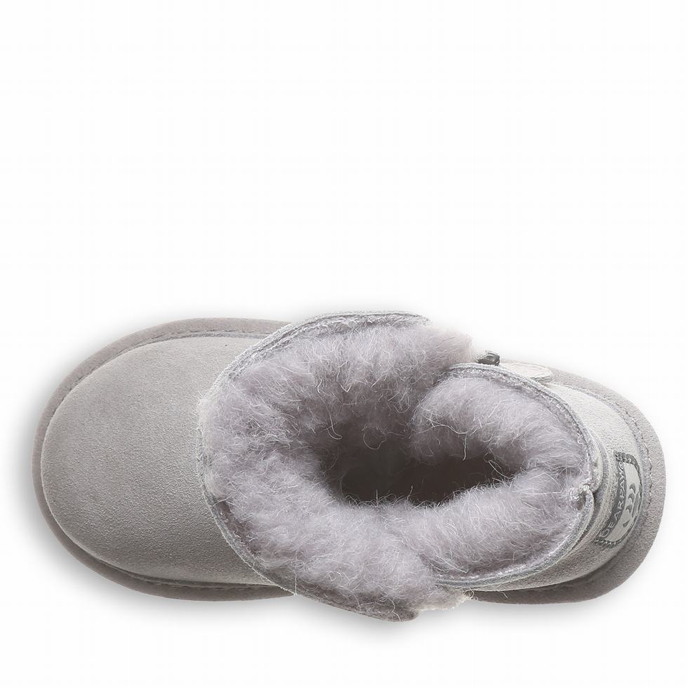 Kozaki Dziecięce Bearpaw Katya Toddler Szare | NTK6349DT