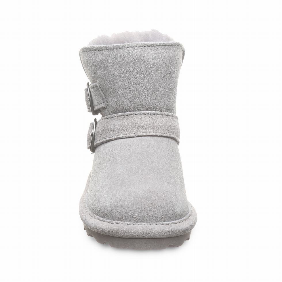 Kozaki Dziecięce Bearpaw Katya Toddler Szare | NTK6349DT