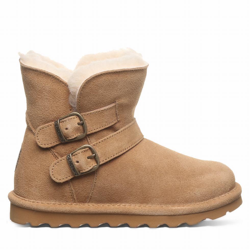 Kozaki Dziecięce Bearpaw Katya Youth Brązowe | SRW828SU