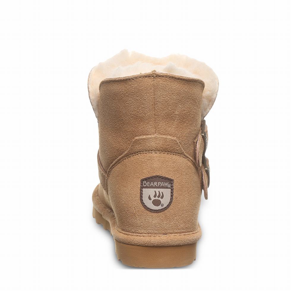 Kozaki Dziecięce Bearpaw Katya Youth Brązowe | SRW828SU