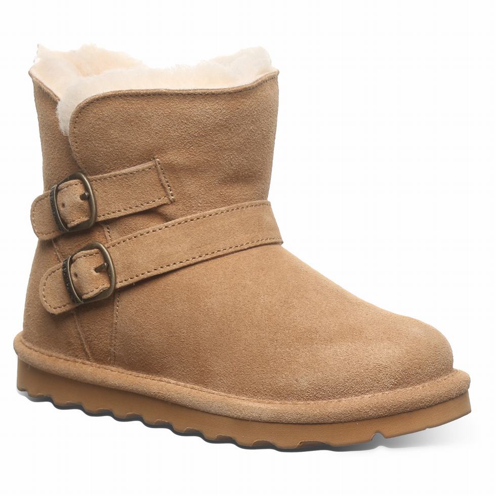 Kozaki Dziecięce Bearpaw Katya Youth Brązowe | SRW828SU