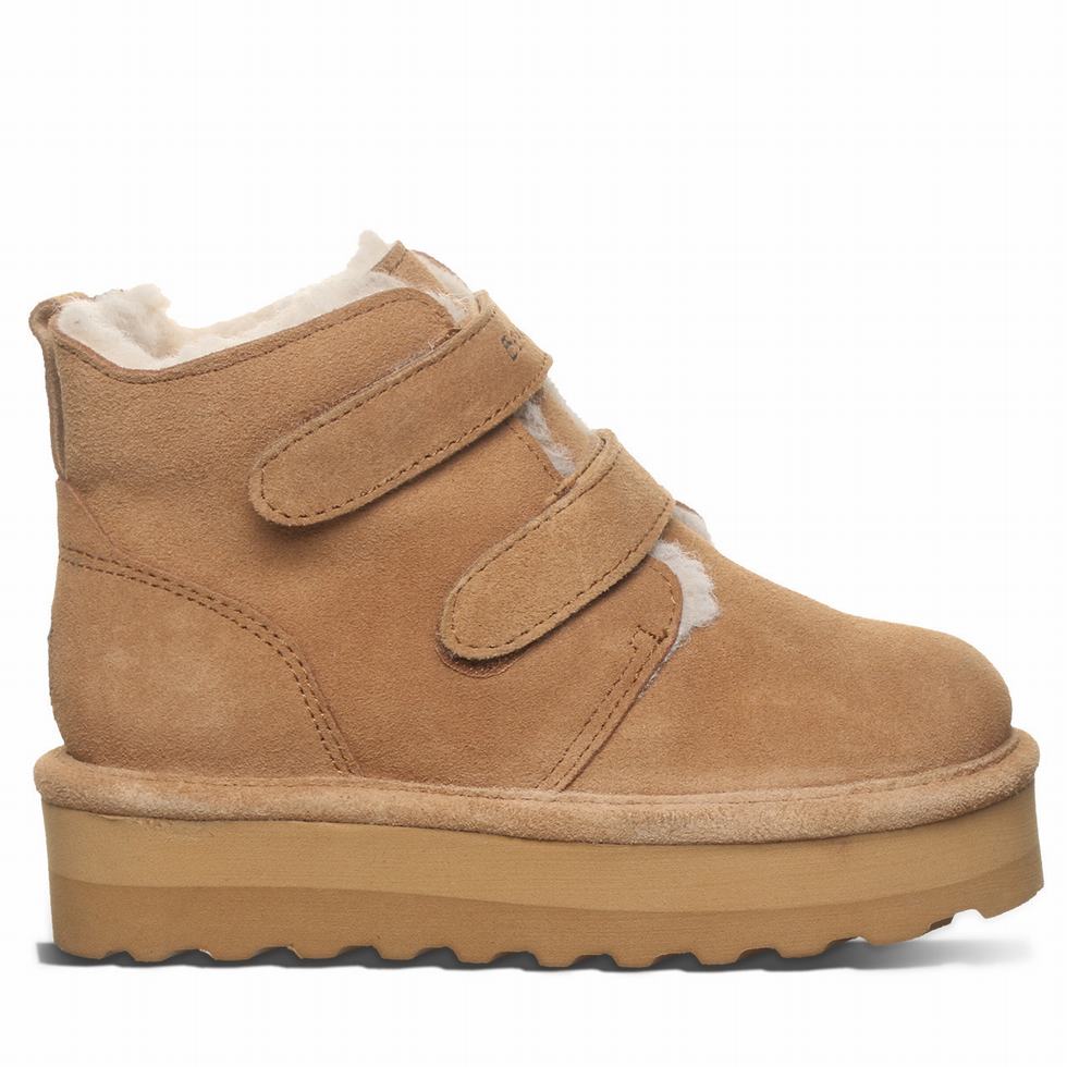 Kozaki Dziecięce Bearpaw Retro Larisa Youth Brązowe | YVG5356BE