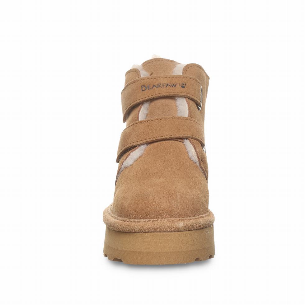 Kozaki Dziecięce Bearpaw Retro Larisa Youth Brązowe | YVG5356BE