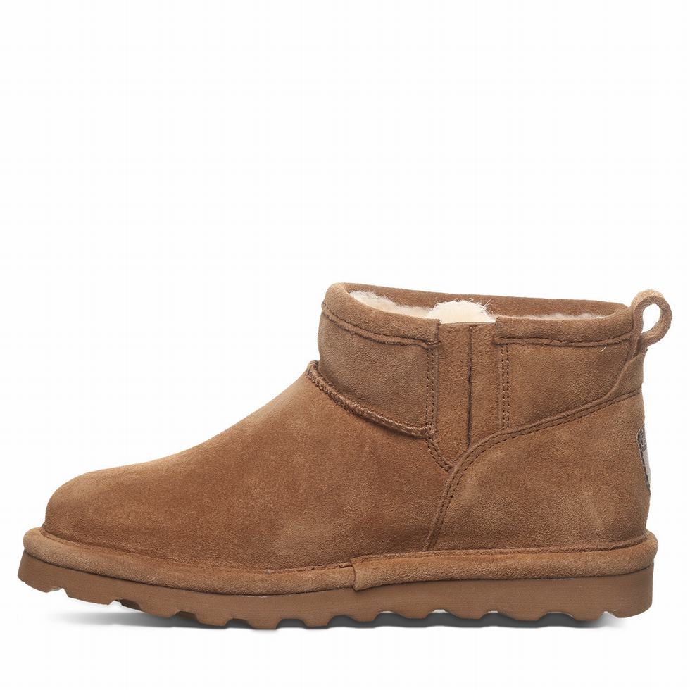 Kozaki Dziecięce Bearpaw Shorty Youth Brązowe | JUT9772NV