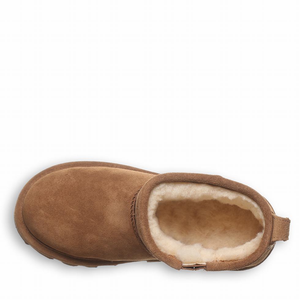 Kozaki Dziecięce Bearpaw Shorty Youth Brązowe | JUT9772NV