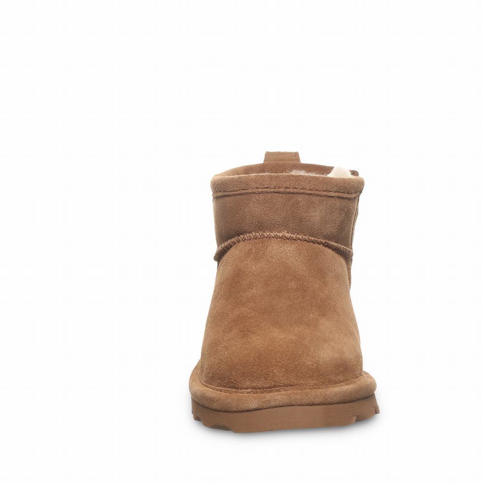 Kozaki Dziecięce Bearpaw Shorty Youth Brązowe | JUT9772NV