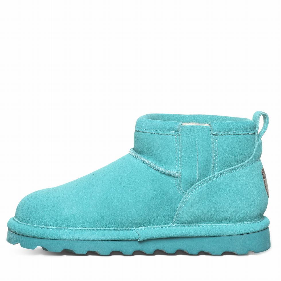 Kozaki Dziecięce Bearpaw Shorty Youth Niebieskie | MTZ7892JV