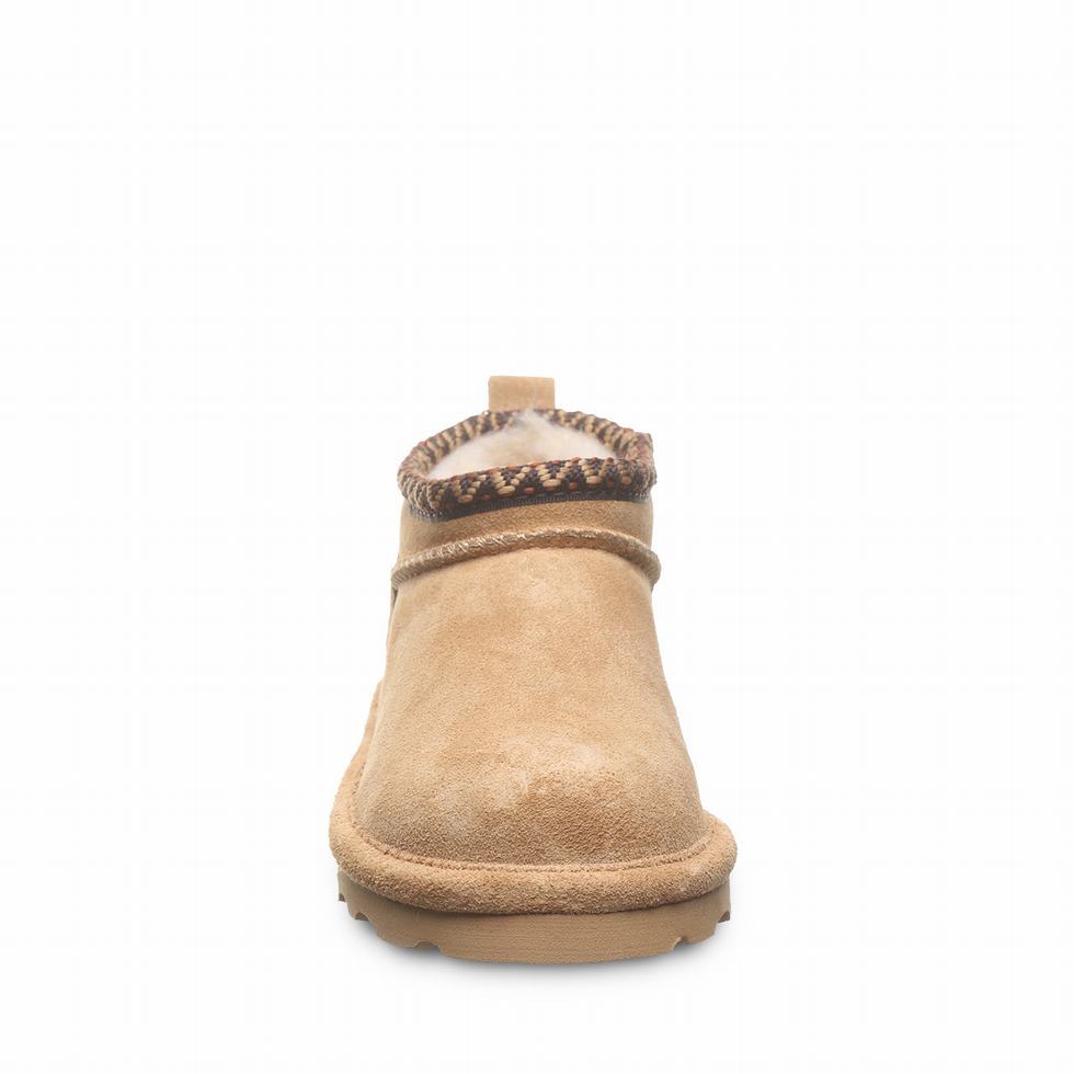 Kozaki Dziecięce Bearpaw Super Shorty Deco Youth Brązowe | HMY9233OG