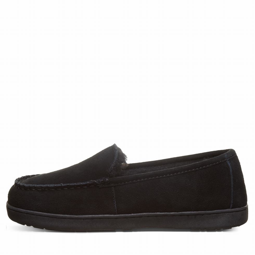 loafers Męskie Bearpaw Brian Czarne | OVC5389ZG