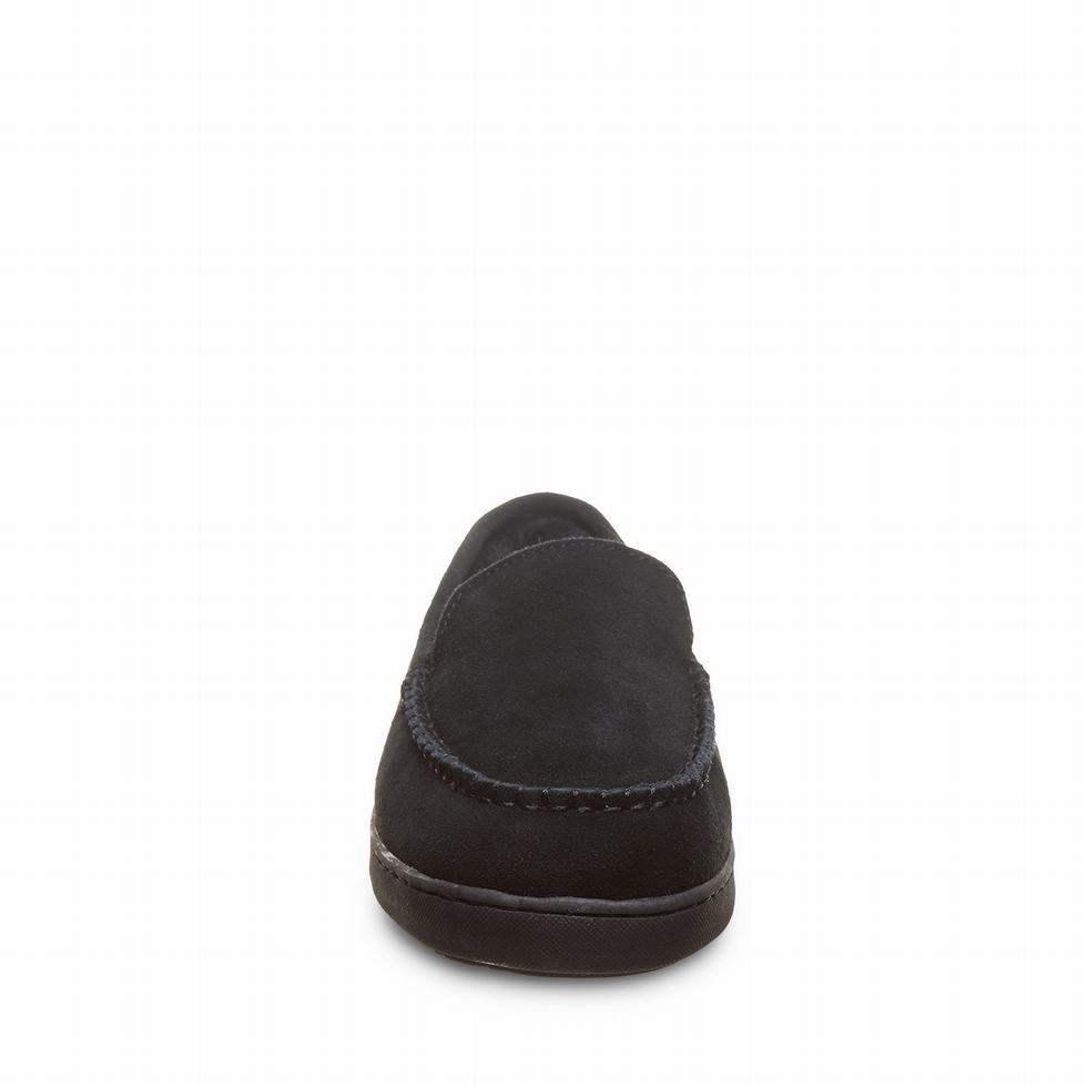 loafers Męskie Bearpaw Brian Czarne | OVC5389ZG