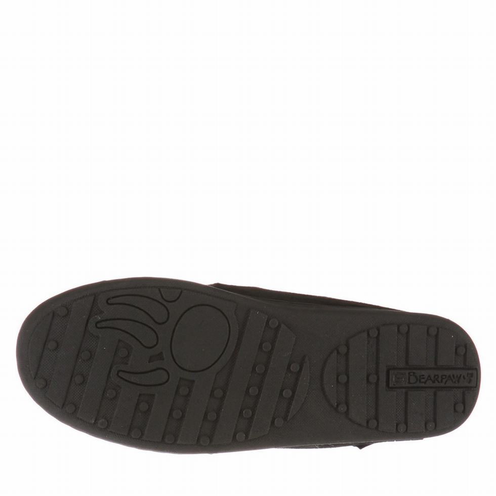 loafers Męskie Bearpaw Moc II Czarne | TEX50100ZJ