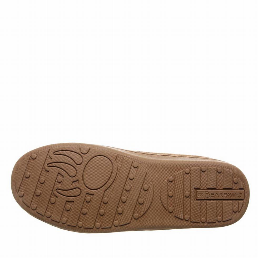 loafers Męskie Bearpaw Moc II Wide Brązowe | UFA9187CB