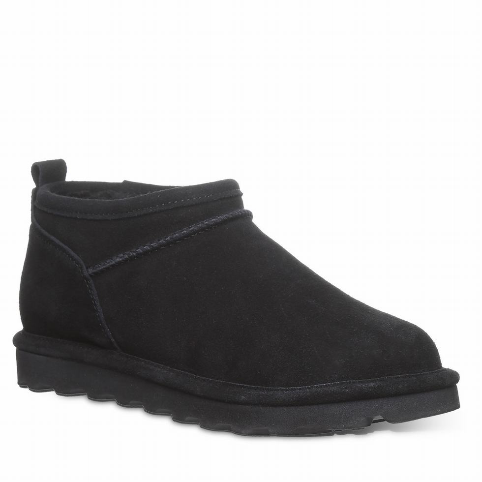 Śniegowce Damskie Bearpaw Super Shorty Czarne | GRH4689MY