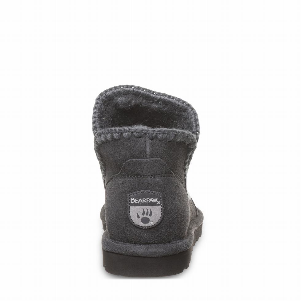 Śniegowce Damskie Bearpaw Winter Szare | NMI8859NE